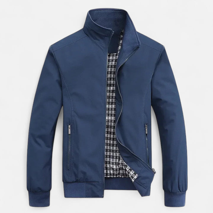 Herre Slim-Fit Bomberjakke