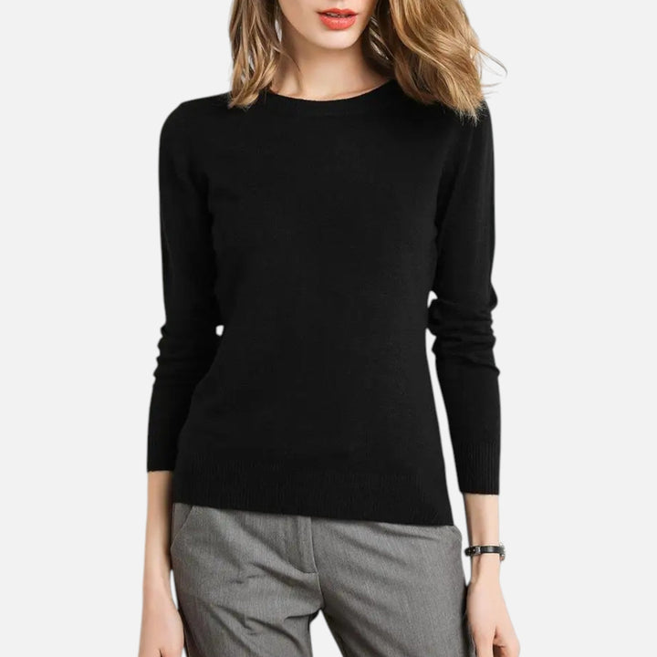 Women’s Merino Wool Crewneck Sweater