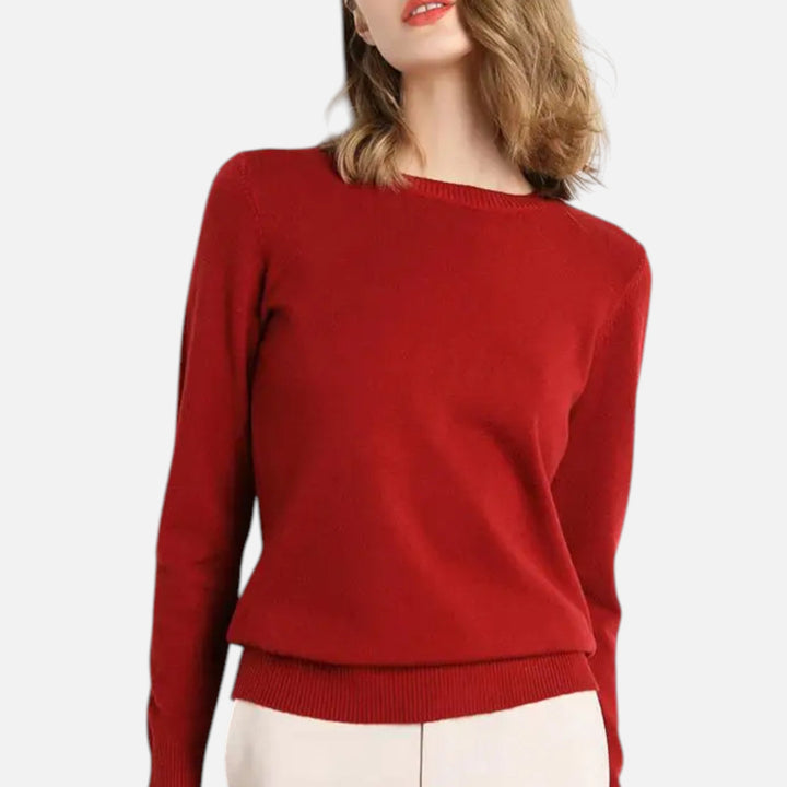 Women’s Merino Wool Crewneck Sweater