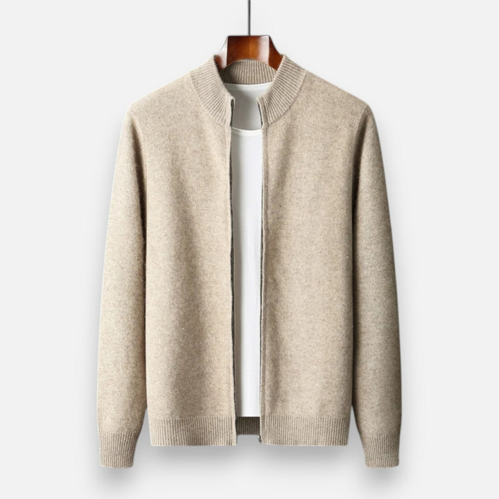 Men’s Merino Wool Zip Sweater