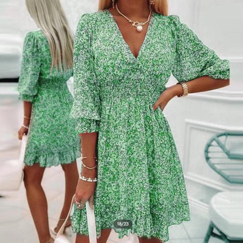Vestido Floral Elegante