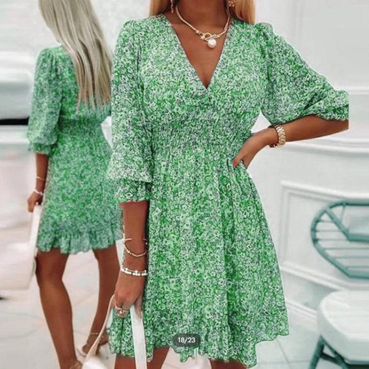 Vestido Floral Elegante