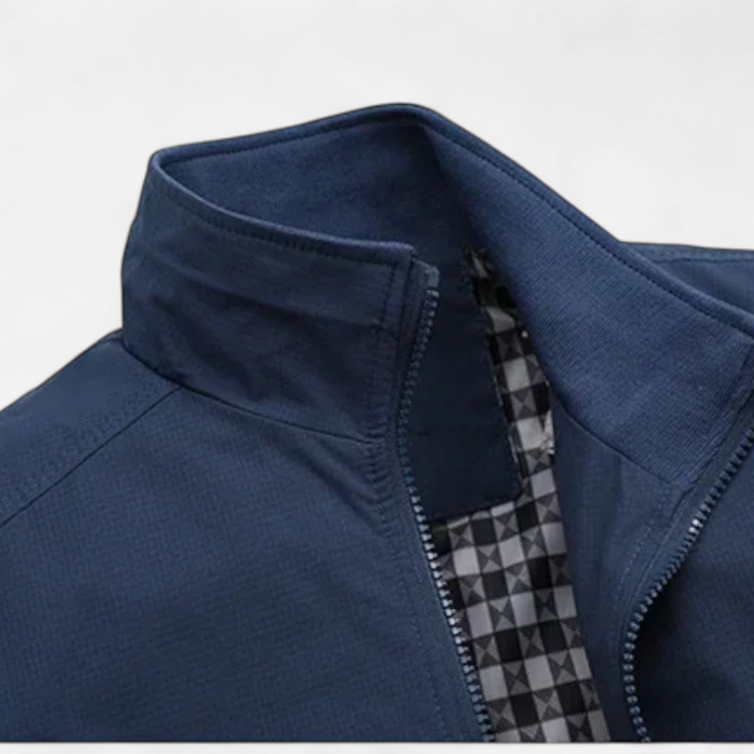 Herre Slim-Fit Bomberjakke