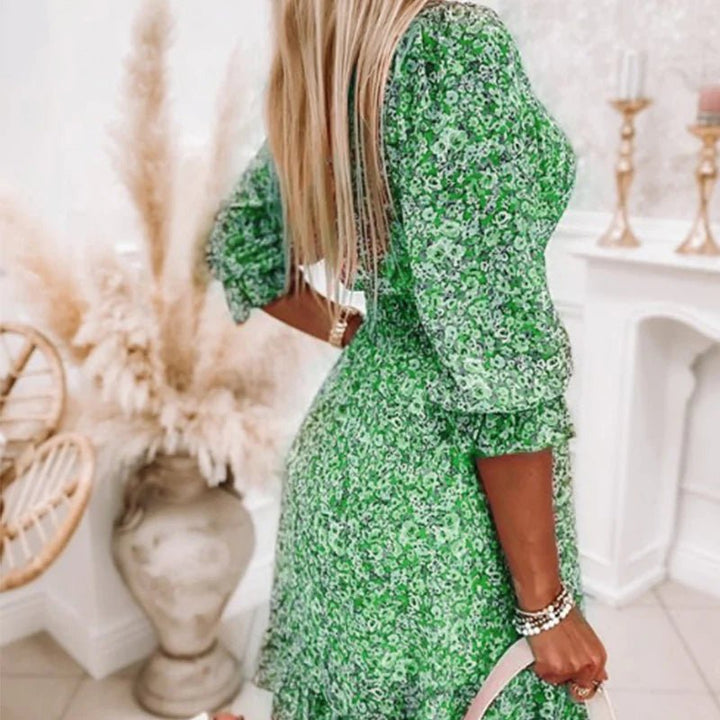 Vestido Floral Elegante