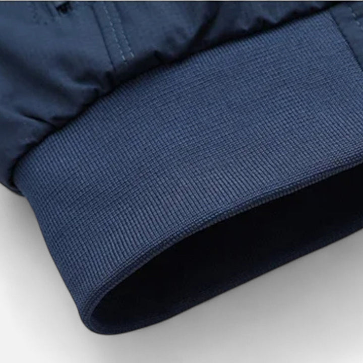 Herre Slim-Fit Bomberjakke