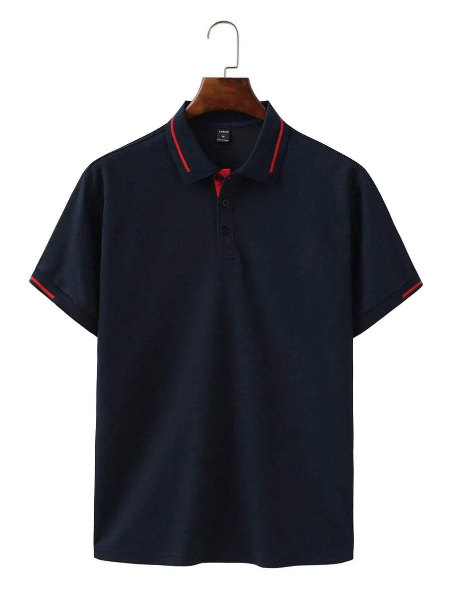 Elegant Sommer Arbejdspolo – Herre