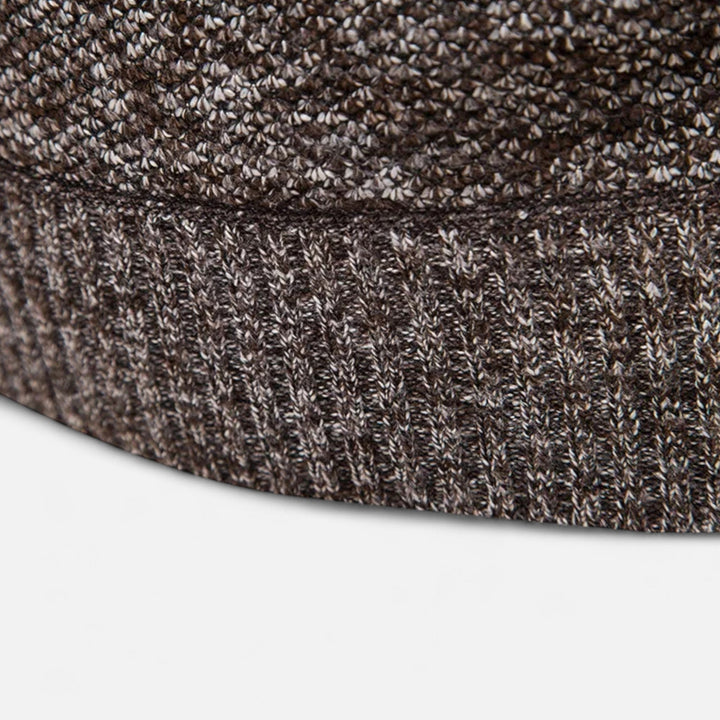 Men’s Knitted Turtleneck Sweater – Thick Winter Warmth