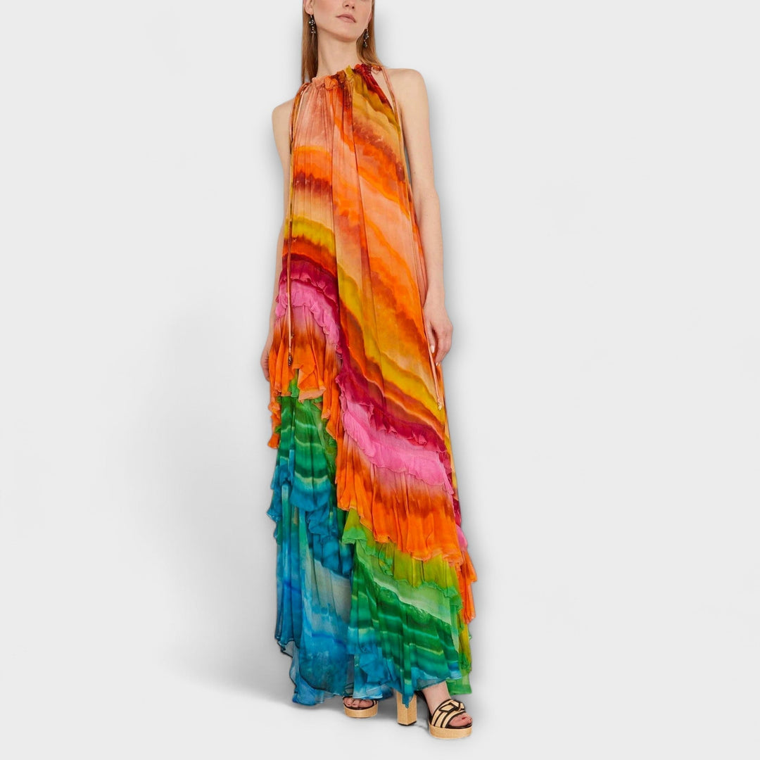 Robe à volants