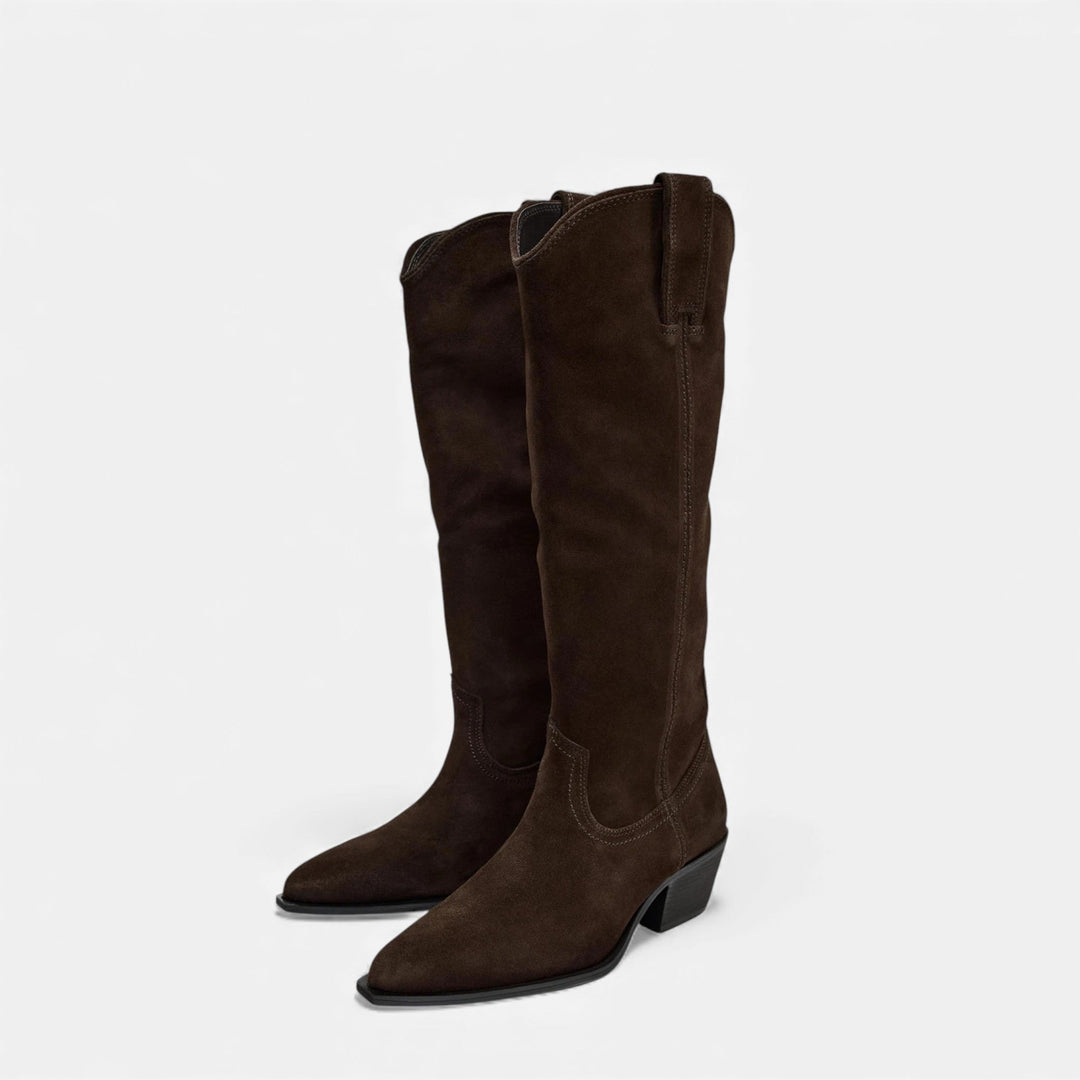 Women’s Suede Knee High Boots