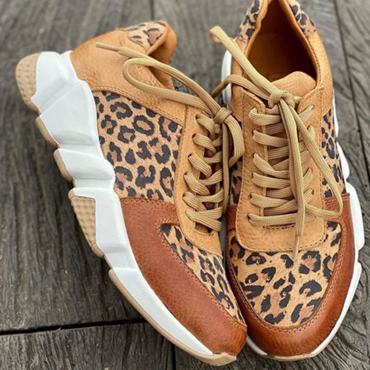 Women’s Leopard Comfort Sneakers