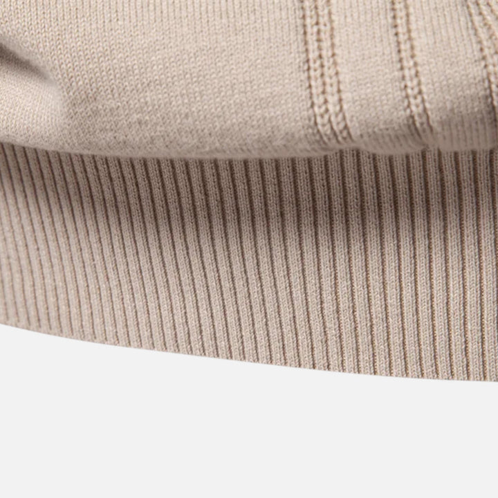 Maglione da uomo slim fit in maglia strutturata