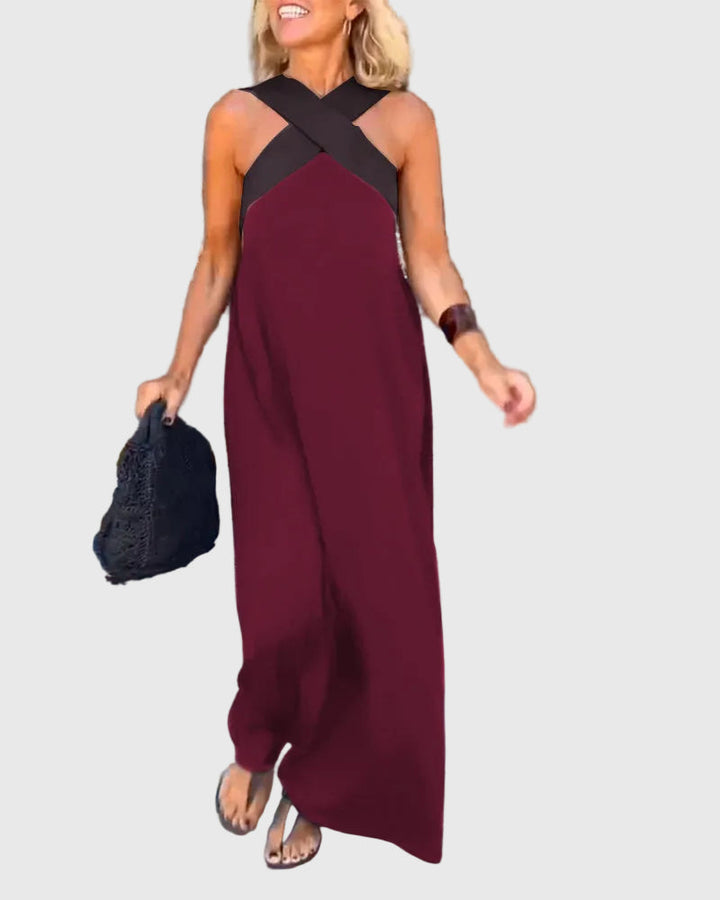 Abito lungo fluente ed elegante