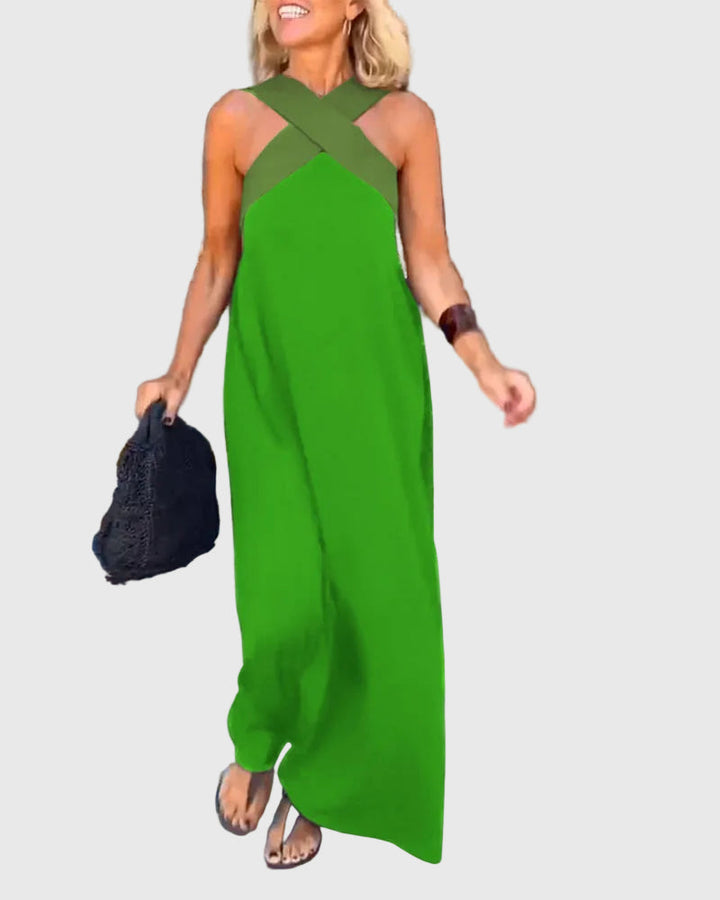 Abito lungo fluente ed elegante