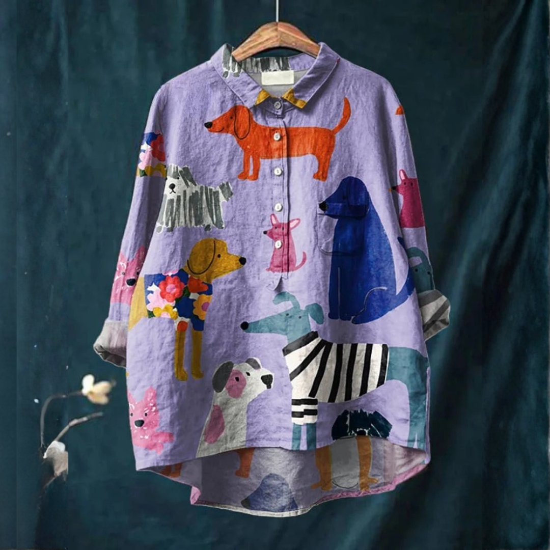 Colorful Pups Shirt