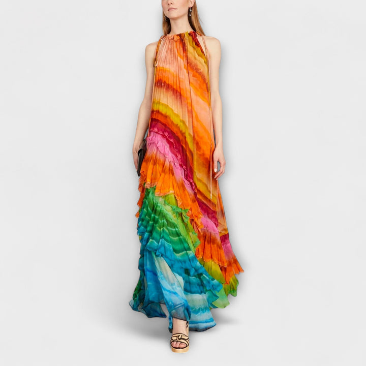 Robe à volants