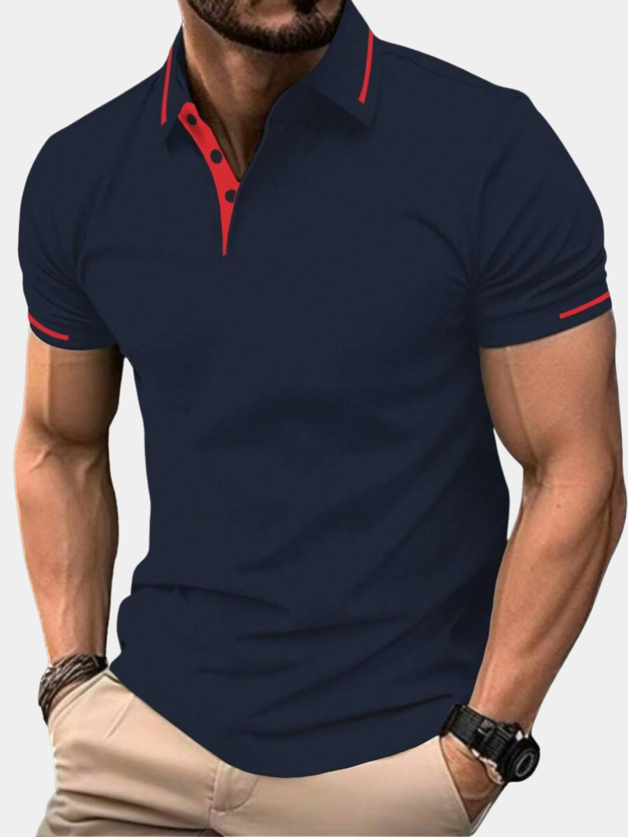Elegant Sommer Arbejdspolo – Herre