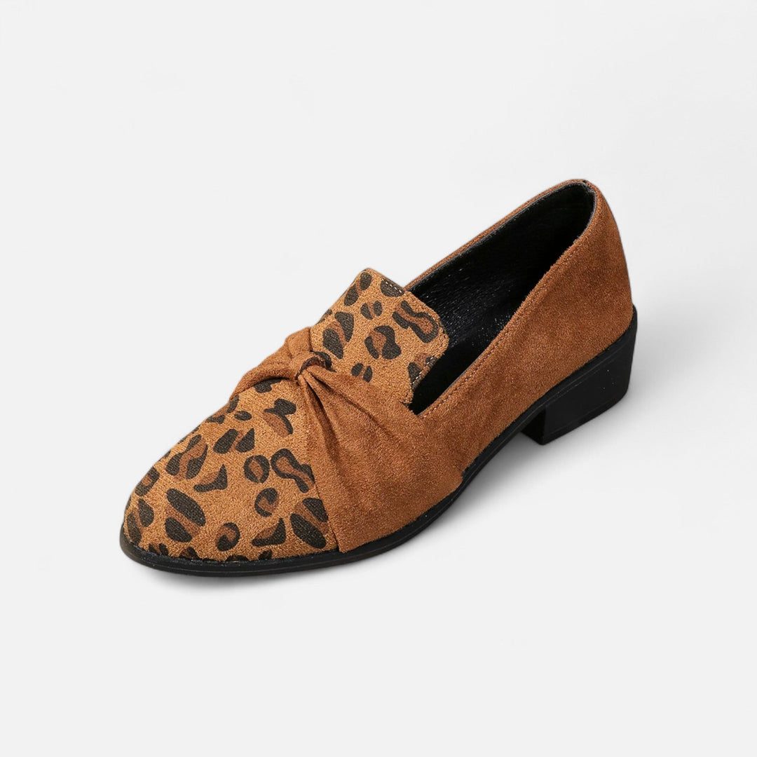 Women’s Leopard Suede Loafers
