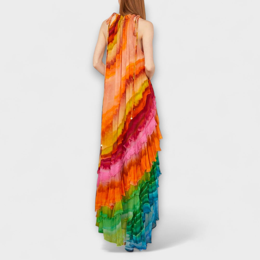 Robe à volants