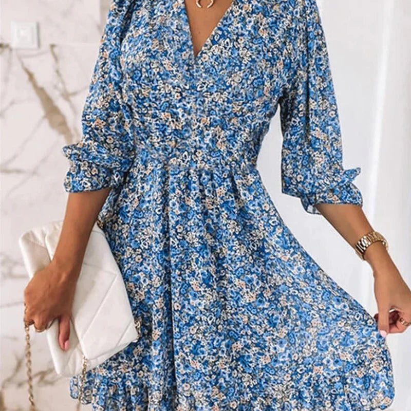 Vestido Floral Elegante