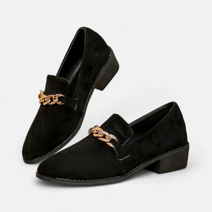 Women’s Leopard Suede Loafers