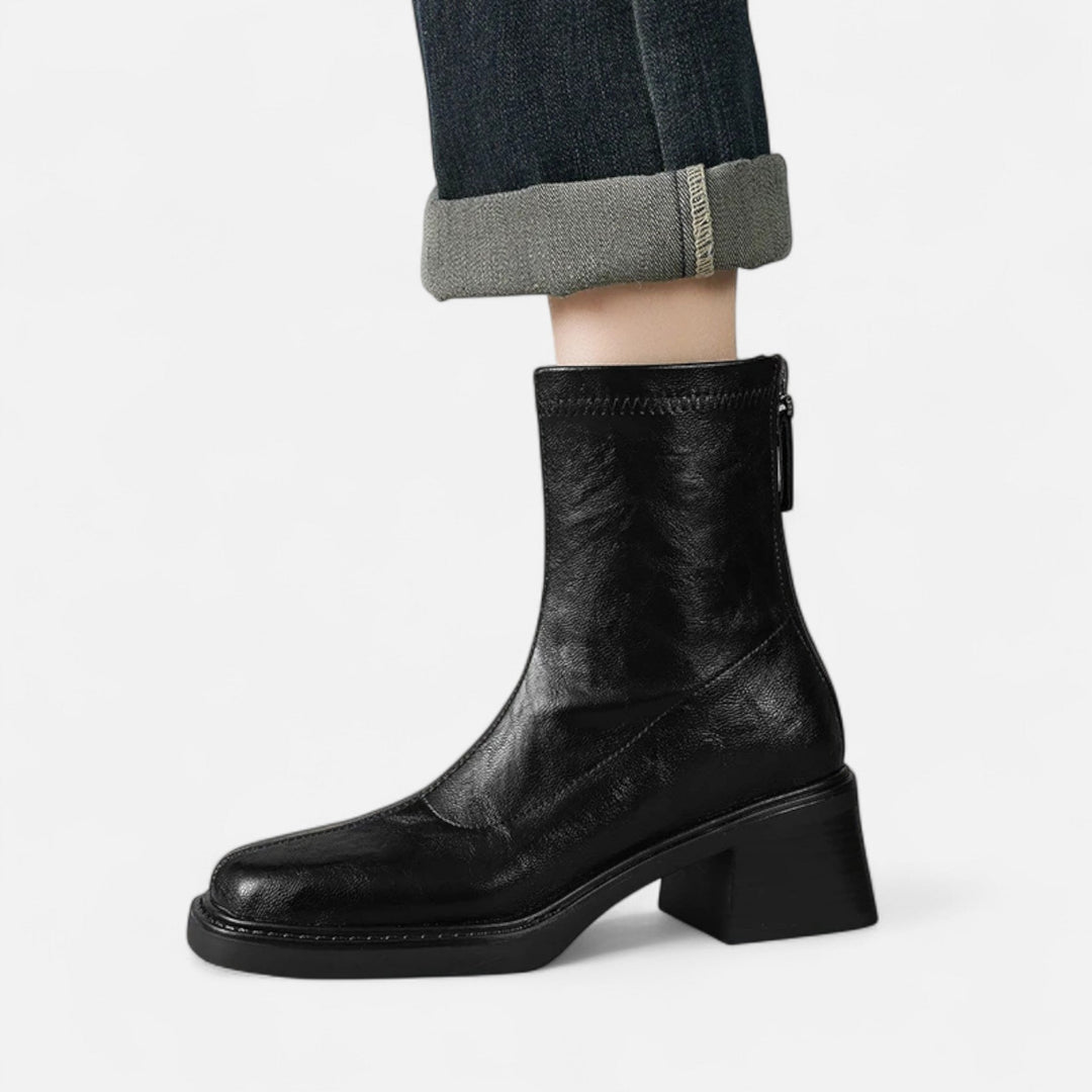 Women’s Urban Leather Ankle Boots