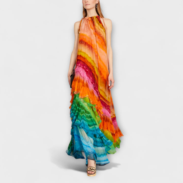 Robe à volants