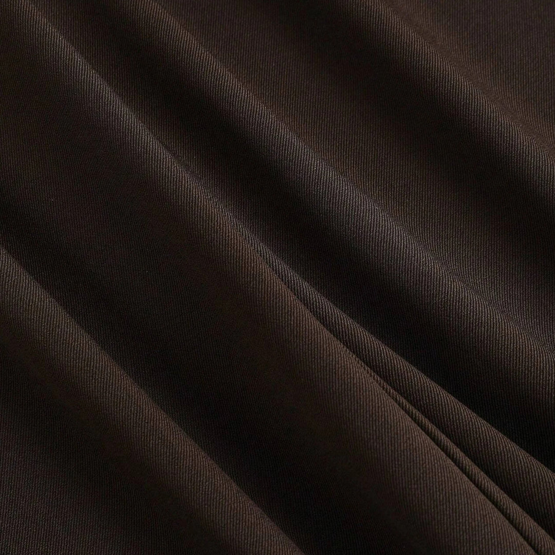 Women’s Jacquard Pleated Wide-Leg Trousers