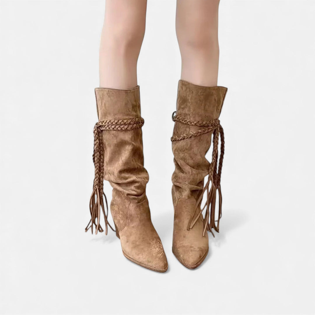 Women’s Suede Over Knee Boots