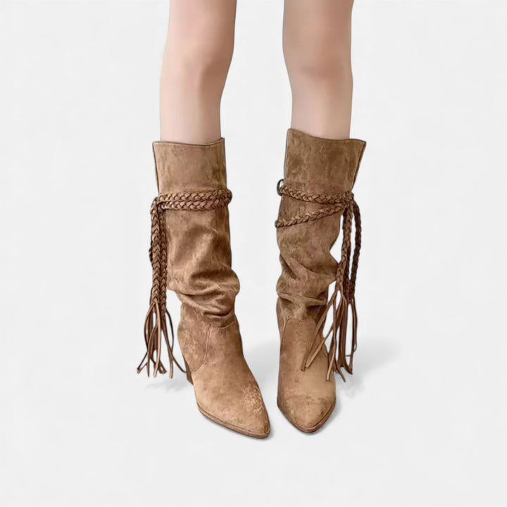 Women’s Suede Over Knee Boots