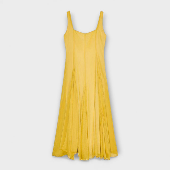 Dress with Square Neckline