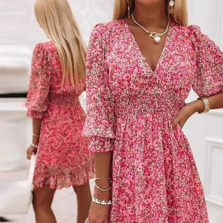 Vestido Floral Elegante