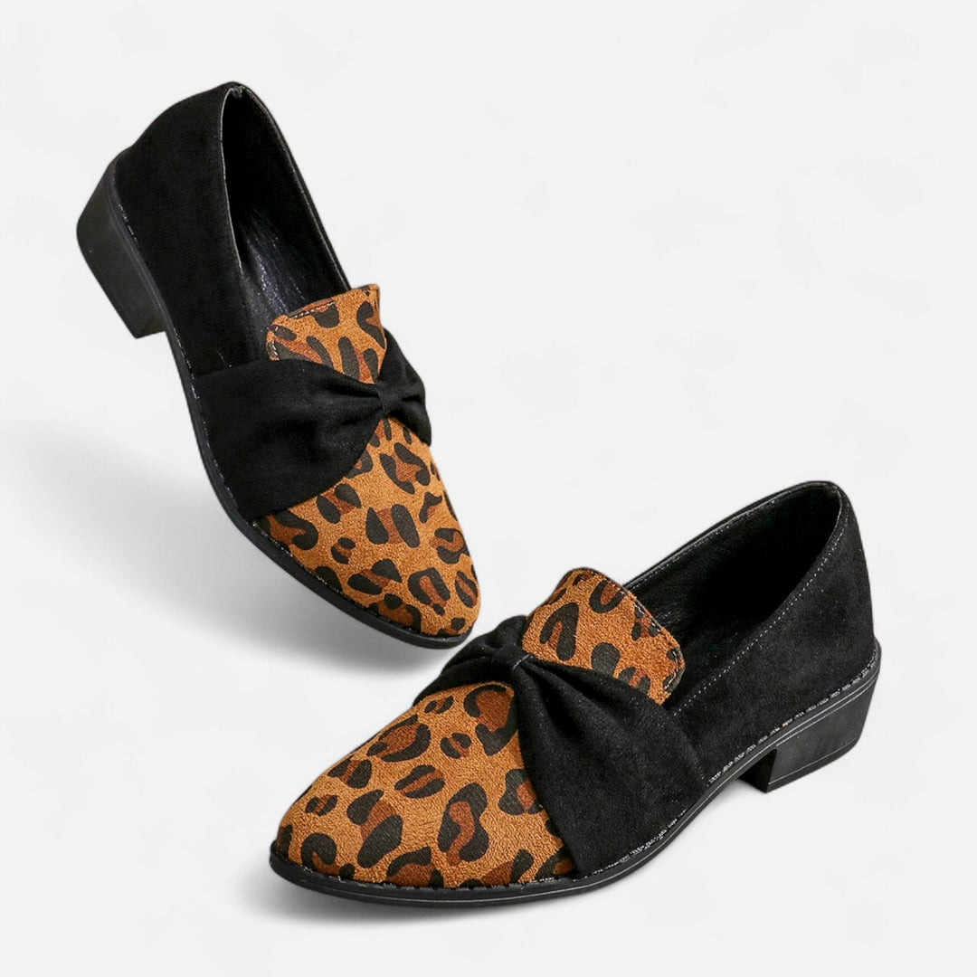 Women’s Leopard Suede Loafers