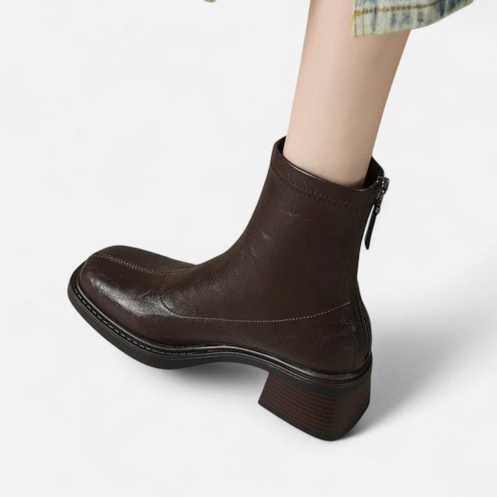 Women’s Urban Leather Ankle Boots