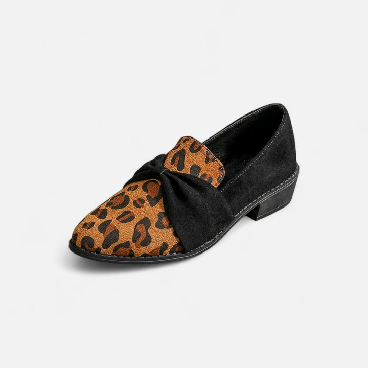 Women’s Leopard Suede Loafers