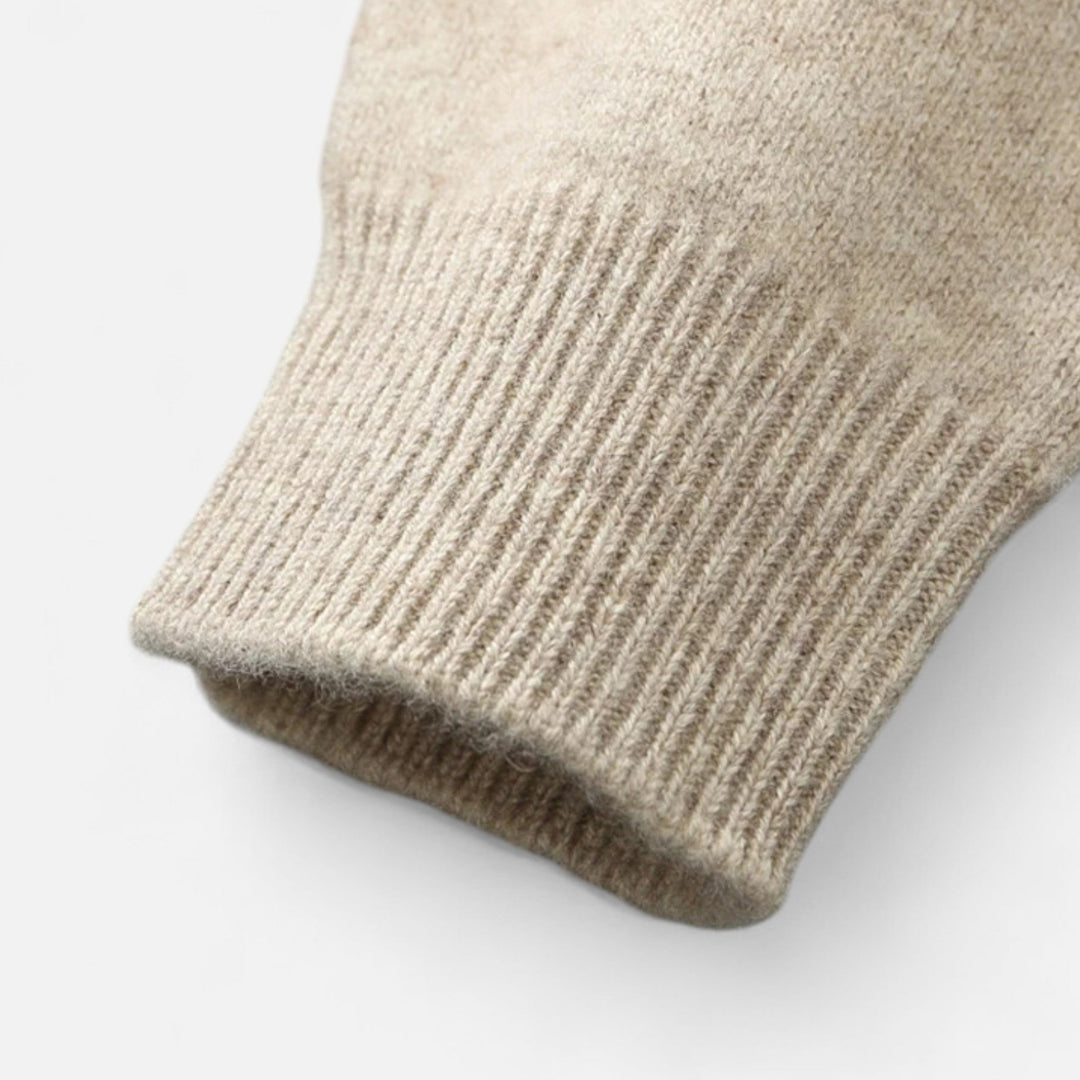 Men’s Merino Wool Zip Sweater
