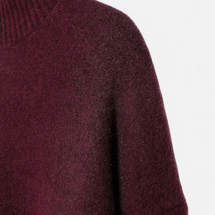 Dame Vintage Rullekrave Sweater – Klassisk Vintervarme