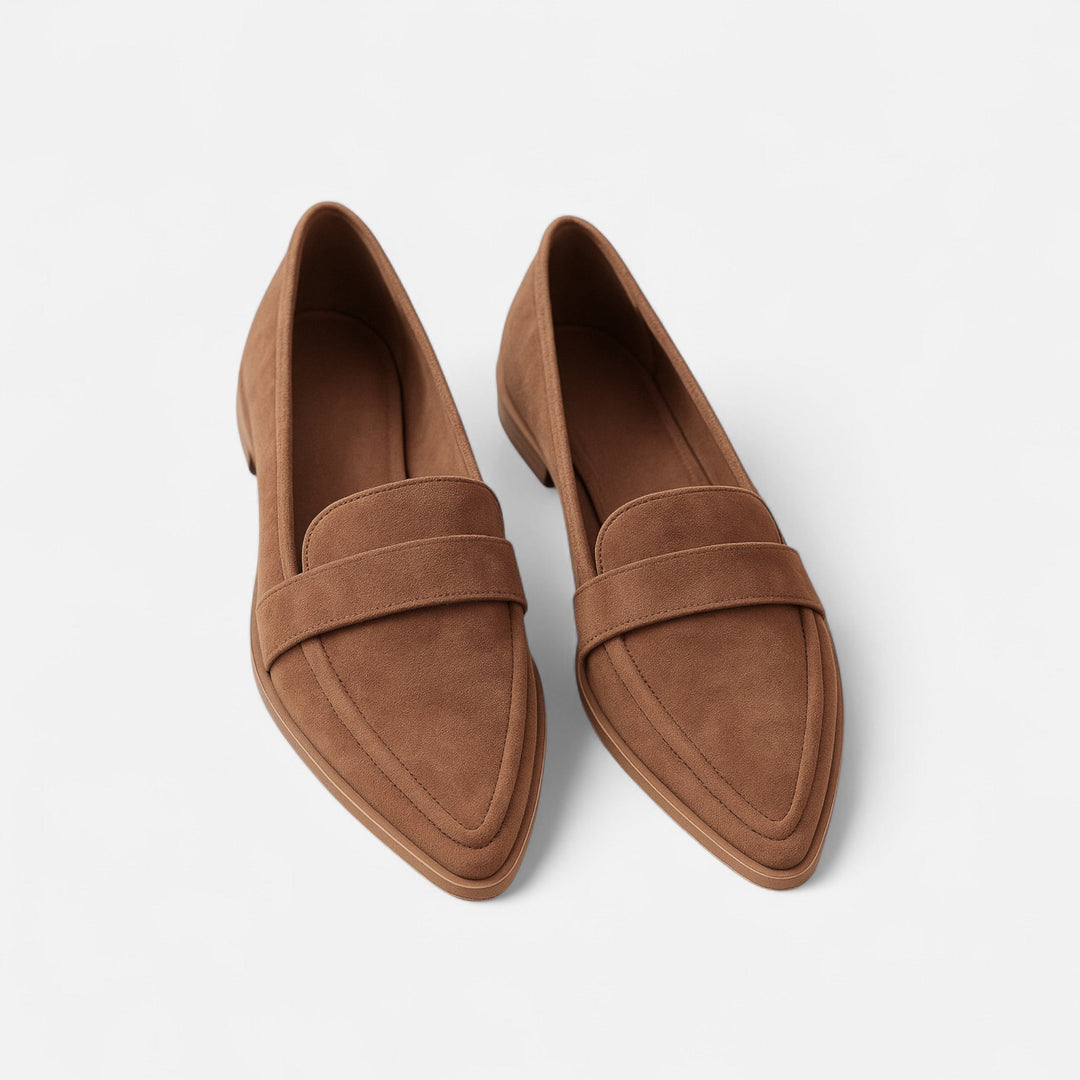 Mocasines Retro de Punta para Mujer