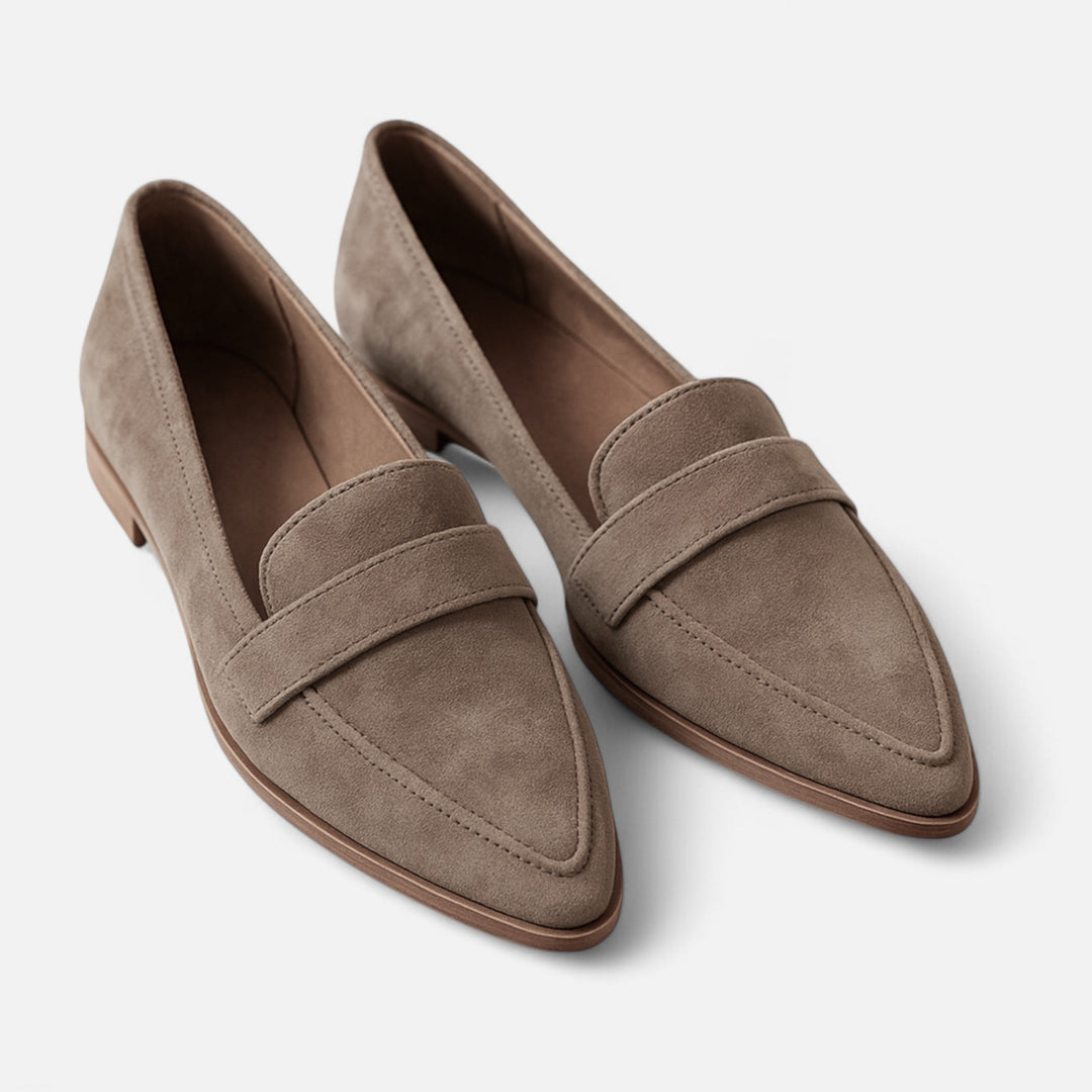 Mocasines Retro de Punta para Mujer
