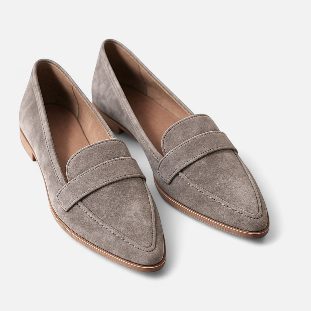 Mocasines Retro de Punta para Mujer