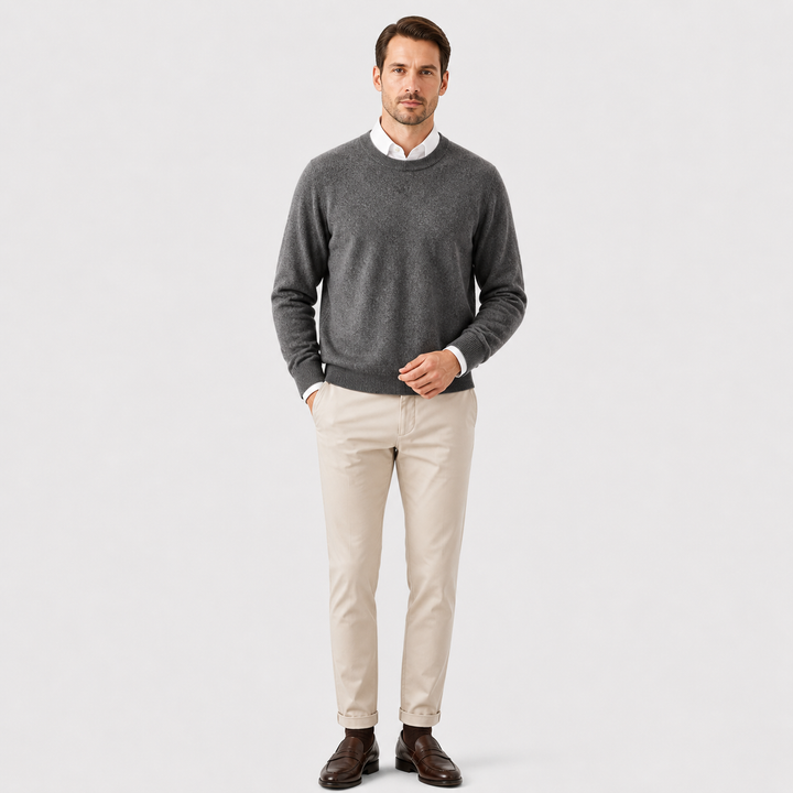 Men’s Heritage Knit Cashmere Sweater