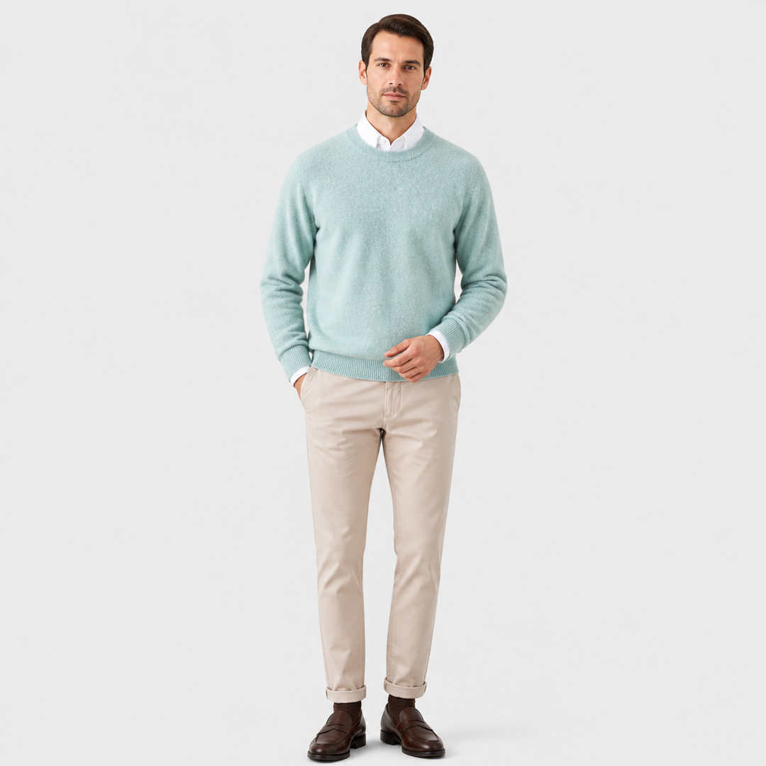 Men’s Heritage Knit Cashmere Sweater