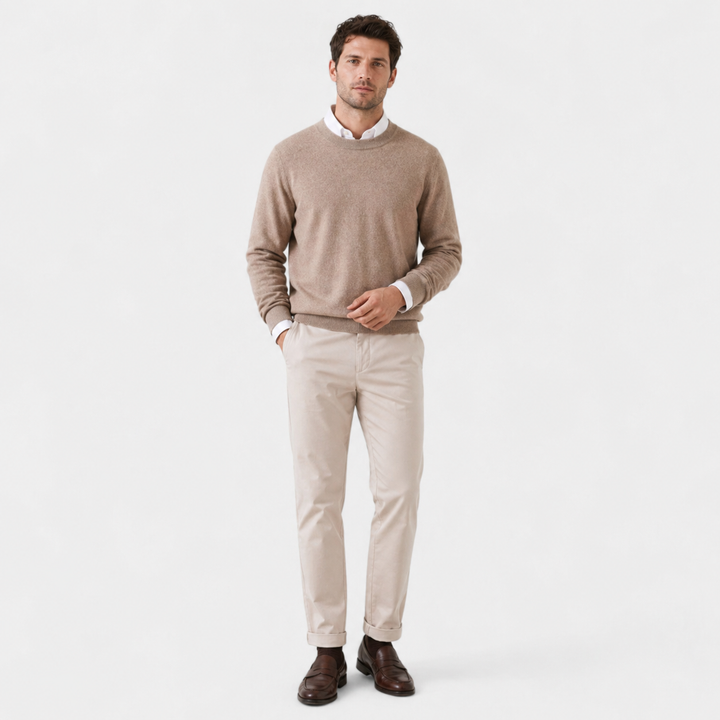 Men’s Heritage Knit Cashmere Sweater