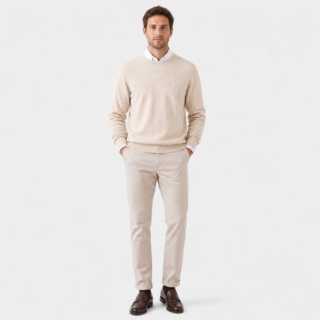 Men’s Heritage Knit Cashmere Sweater