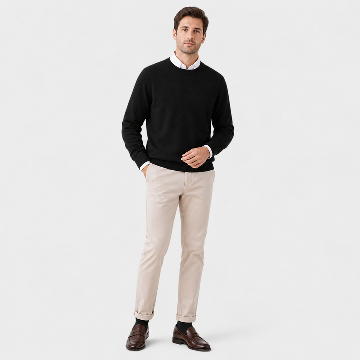Men’s Heritage Knit Cashmere Sweater