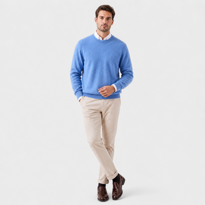 Men’s Heritage Knit Cashmere Sweater