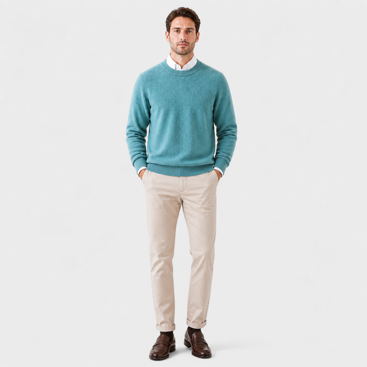 Men’s Heritage Knit Cashmere Sweater