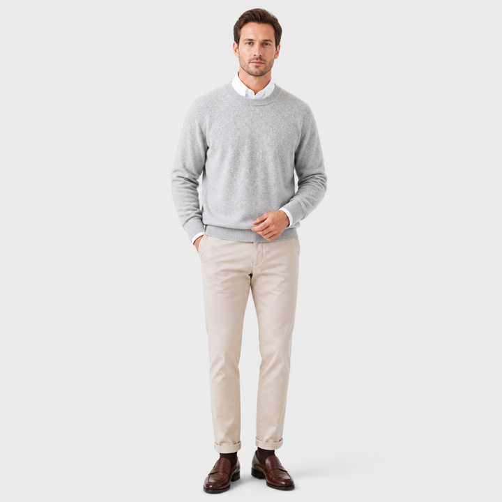 Men’s Heritage Knit Cashmere Sweater
