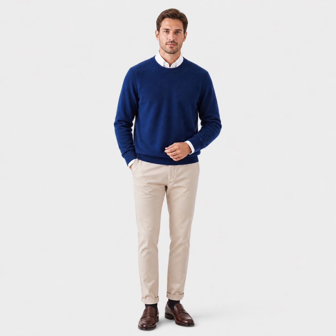 Men’s Heritage Knit Cashmere Sweater