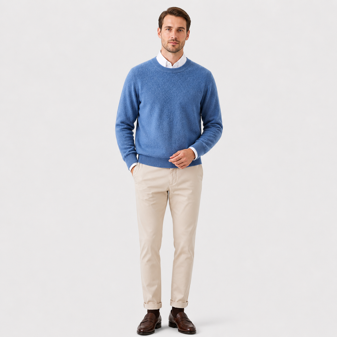 Men’s Heritage Knit Cashmere Sweater