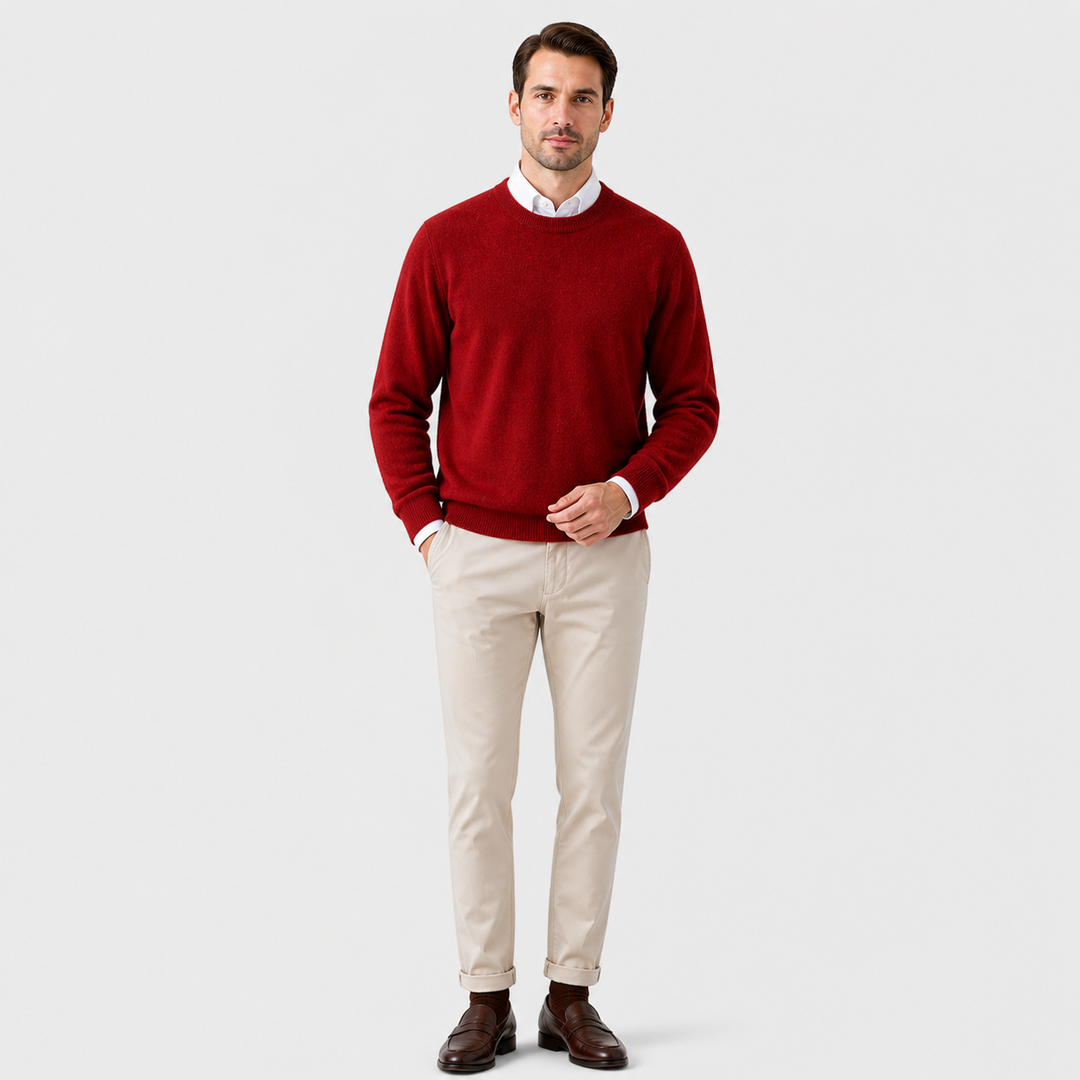 Men’s Heritage Knit Cashmere Sweater